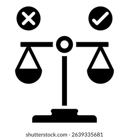 Ethics Simple Vector Icon Collection