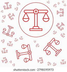 Ethics trendy vector illustration in flat style handsome background.eps