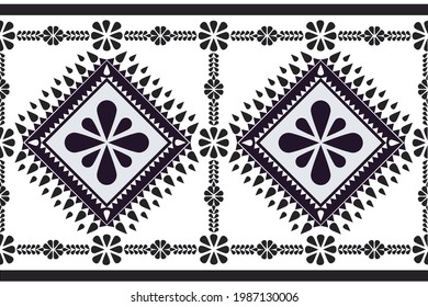 ethinc pattern seamless on base color for background.wallpaper.vector.publication and clothing