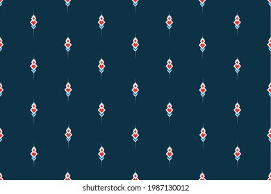 ethinc pattern seamless on base color for background.wallpaper.vector.publication and clothing