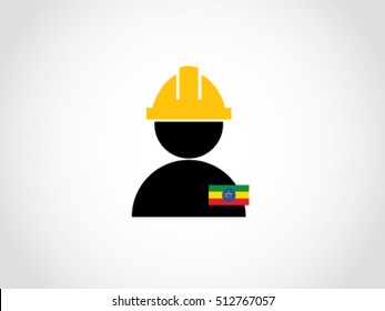 Ethiopia Construction Worker
