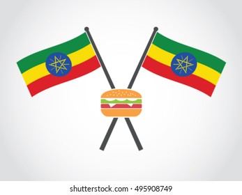 Ethiopia Emblem Burger