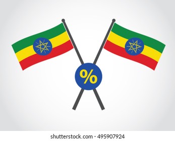 Ethiopia Emblem Percentage