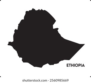 Ethiopia icon vector design, Ethiopia Logo design, Ethiopia's unique charm and natural wonders, Use it in your marketing materials, travel guides, or digital projects, Ethiopia map logo vector