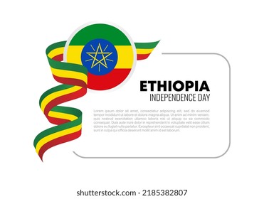 Ethiopia independence day background for national celebration May 28.