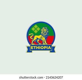 Ethiopia logo. Fully editable template.