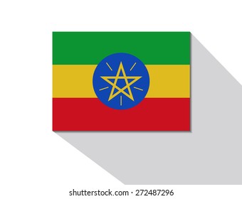 ethiopia long shadow flag