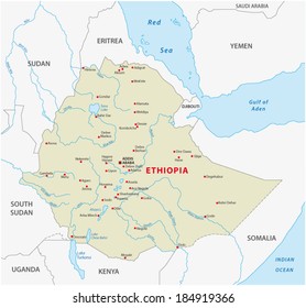 Ethiopia Map