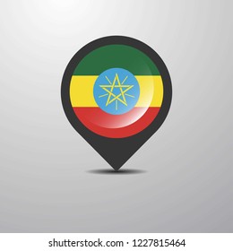 Ethiopia Map Pin