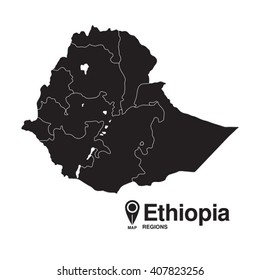 Ethiopia Map Regions