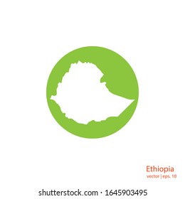 Ethiopia Maps Logo Design Vector Template