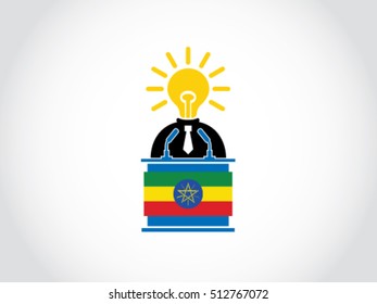 Ethiopia Podium Bright Politician