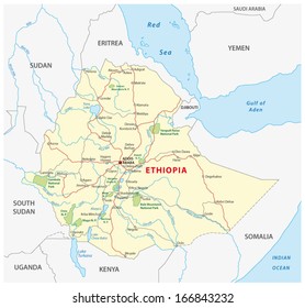 Ethiopia Road Map