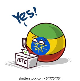 Ethiopia voting yes