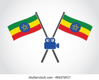 Ethiopian Emblem Video Camera