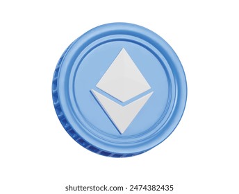 Ethirium icon 3d render illustration