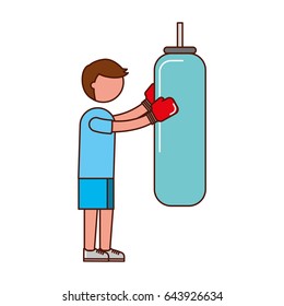 ethlete practicing boxing avatar