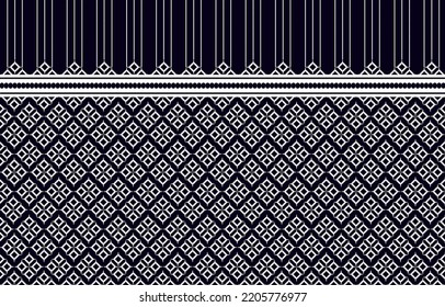 Ethnic abstrac geometric pattern. Used for background, clothing patterns, blankets, fashion, hand-sewn native fabrics.