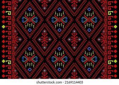 Ethnic abstract Art. Aztec geometric art ornament print. Design for carpet, wallpaper, fabric, clothing, wrapping