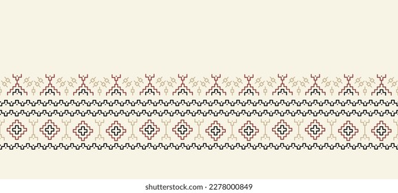 Ethnic abstract art. Harmonious moroccan ornament. Moroccan craft lasted until the middle of the 20 century. Design for cushions, tablecloths, curtains, traditional accessories of the feminine 