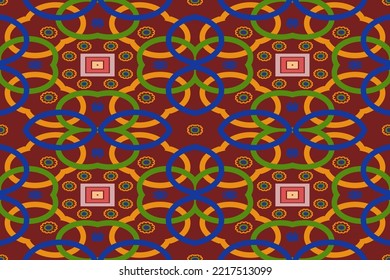 ethnic abstract art tribal seamless pattern Folk Embroidery, ikat Patterns, Aztec Geometric Art Ornament Prints, Carpet Designs, Wallpaper, Clothing, Wraps, Fabrics, Covers, Textiles , background imag