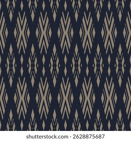 Fondo de la raya africana azteca tribal étnica. Patrón tribal sin fisuras, bordado popular, tradición geométrica adorno azteca. Tradición Diseño nativo para tela, textil, impresión, alfombra, papel