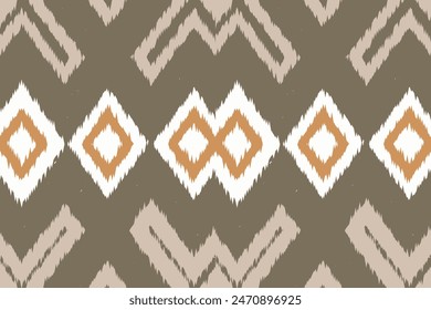 Ethnic abstract background art.Ikat tribal, boho tie die colors seamless wallpaper. Motif ethnic handmade beautiful Ikat art. Ethnic abstract floral saree background art.