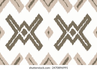 Ethnic abstract background art.Ikat tribal, boho tie die colors seamless wallpaper. Motif ethnic handmade beautiful Ikat art. Ethnic abstract floral saree background art.