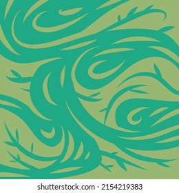 ethnic abstract background in pastel colors with swirling and curved brush stroke pattern