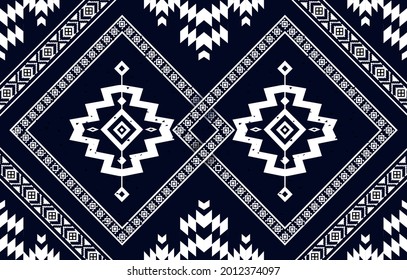 Ethnic abstract background. Seamless in tribal, folk embroidery, 
native ikat fabric. Aztec geometric art ornament print. 
Design for carpet, wallpaper, clothing, wrapping, textile, tissue, decorative