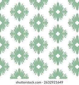 Ethnic abstract background. Seamless in tribal, folk embroidery, native ikat fabric. Aztec geometric art ornament print. Design for carpet, wallpaper, clothing, wrapping, textile, tissue, decorative