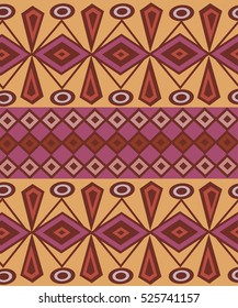 Ethnic Abstract bright pattern background. Vector illustration.
