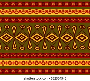 Ethnic Abstract bright pattern background. Vector illustration.