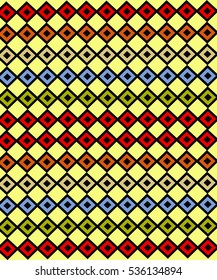 Ethnic Abstract bright pattern background. 