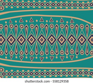 Ethnic Abstract bright pattern background. 