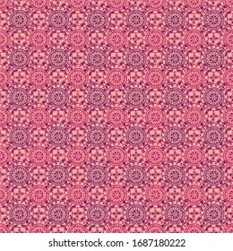 ethnic abstract colored vector seamless pattern