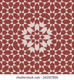 Ethnic abstract geometric background. Seamless pattern. Vector illustration. 
