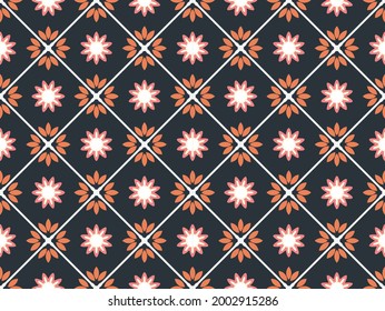 Ethnische abstrakte geometrische Gewebe Vektor-orientalische Muster Abbildung Retro-Stickerei Wiederholung Textur 
