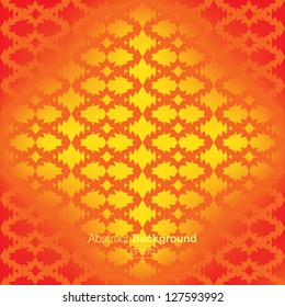 Ethnic abstract geometric ornament