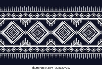 Ethnische abstrakte geometrische Muster Designs für Hintergründe oder Tapeten, Teppiche, Batik, traditionelle Textilien einheimische Muster. Vektorgrafik