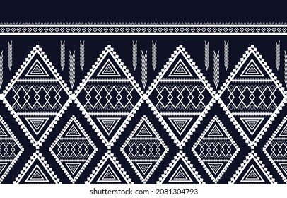 Ethnic abstract geometric pattern Designs for backgrounds or wallpapers, carpets, batik, traditional textiles native patterns. vector illustration