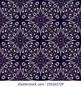 ethnic abstract hand-drawn seamless pattern