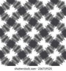 ethnic abstract hand-drawn seamless pattern