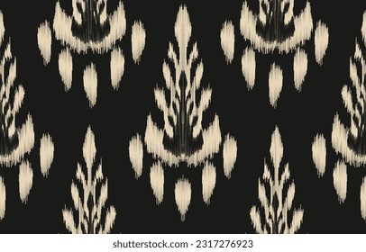 Ethnic abstract ikat art. Aztec ornament print. geometric ethnic pattern seamless  color oriental.  Design for background ,curtain, carpet, wallpaper, clothing, wrapping, Batik, vector illustration.