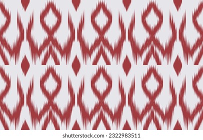 Ethnic abstract ikat art. Aztec ornament print. geometric ethnic pattern seamless  color oriental.  Design for background ,curtain, carpet, wallpaper, clothing, wrapping, Batik, vector illustration.