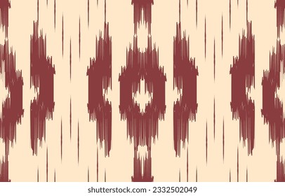 Ethnic abstract ikat art. Aztec ornament print. geometric ethnic pattern seamless  color oriental.  Design for background ,curtain, carpet, wallpaper, clothing, wrapping, Batik, vector illustration.