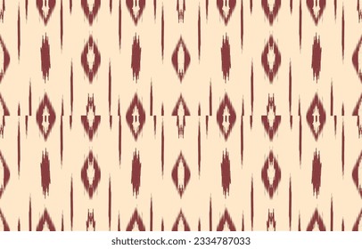 Ethnic abstract ikat art. Aztec ornament print. geometric ethnic pattern seamless  color oriental.  Design for background ,curtain, carpet, wallpaper, clothing, wrapping, Batik, vector illustration.