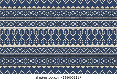 Ethnic abstract ikat art. Aztec ornament print. geometric ethnic pattern seamless  color oriental.  Design for background ,curtain, carpet, wallpaper, clothing, wrapping, Batik, vector illustration.