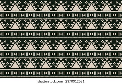 Ethnic abstract ikat art. Aztec ornament print. geometric ethnic pattern seamless  color oriental.  Design for background ,curtain, carpet, wallpaper, clothing, wrapping, Batik, vector illustration.