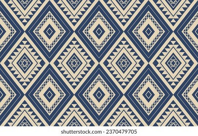 Ethnische abstrakte Kat Art. Aztec-Ornament-Druck. geometrisches ethnisches Muster nahtlose Farbe orientalisch.  Design für Hintergrund, Vorhang, Teppich, Tapete, Kleidung, Umhüllung, Batik, Vektorgrafik.